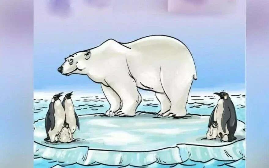 Bu kutup testi bilişsel zekanızı ölçüyor: 10 saniye içinde resimdeki hatayı bulan yok denecek kadar az!