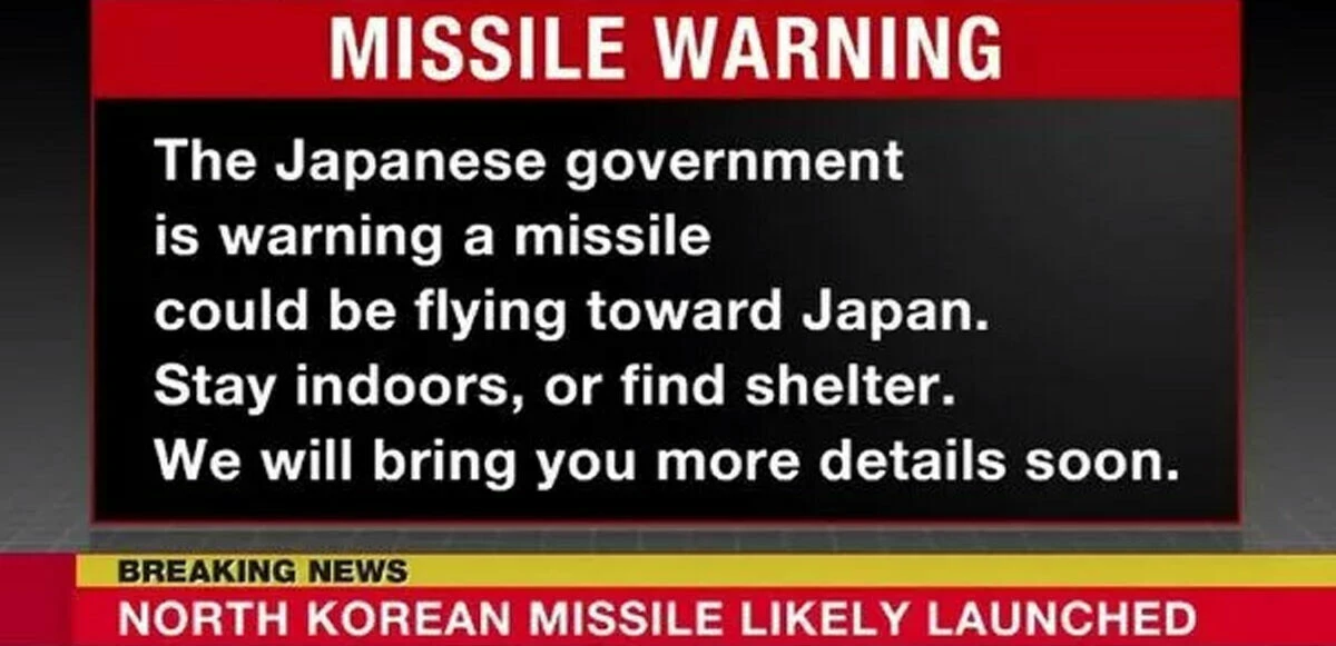 Kuzey Kore'nin balistik denemesi Japonya'yı ayağa kaldırdı! 'Sığınaklara' çağrısı yapıldı