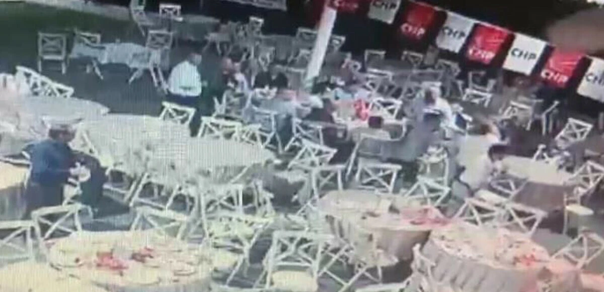 CHP'nin dayanışma yemeğinde yumruklar konuştu!