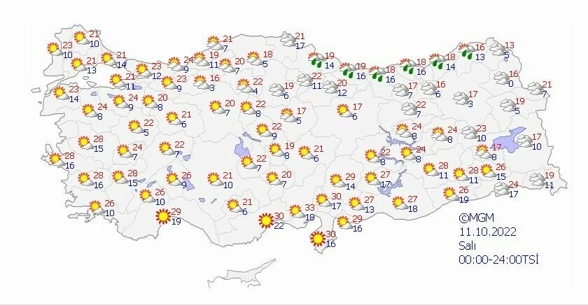 Son dakika: Meteoroloji hava tahmin raporunu paylaştı! Kuvvetli sağanak ve rüzgar şiddetini arttıracak