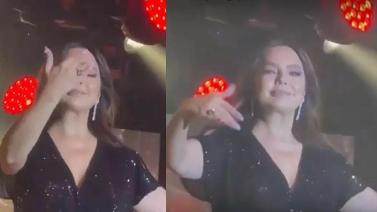 Ebru Gündeş’ten yüzük gösterisi: Iraklı iş insanın hediye ettiği 1.8 milyon dolarlık yüzükle sahneye çıktı