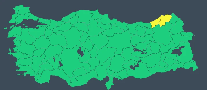 Meteoroloji'den iki kente sarı kodlu uyarı! Sağanak bir anda bastıracak: Sel ve su baskınlarına dikkat (10 Ekim hava durumu)