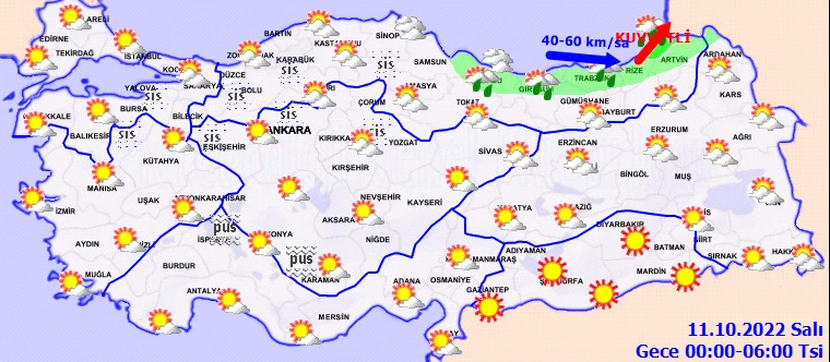 Meteoroloji'den iki kente sarı kodlu uyarı! Sağanak bir anda bastıracak: Sel ve su baskınlarına dikkat (10 Ekim hava durumu)