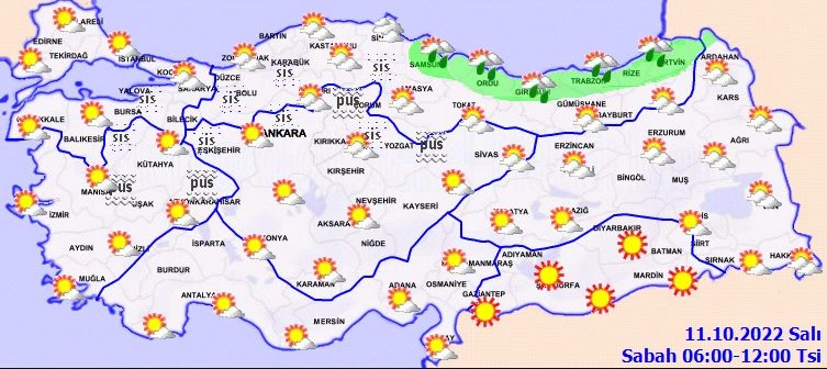 Meteoroloji'den yurt geneline uyarı: Güneşli günlere aldanmayın, sağanak esir alacak (11 Ekim hava durumu)