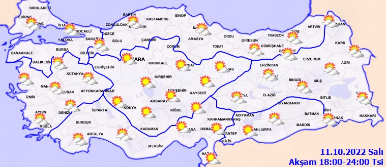 Meteoroloji'den yurt geneline uyarı: Güneşli günlere aldanmayın, sağanak esir alacak (11 Ekim hava durumu)