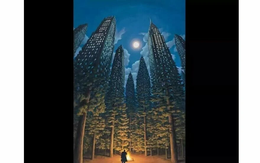 Kanadalı sanatçının bu şaheserinde ilk gördüğünüz nesne size hırslarınızı anlatıyor!