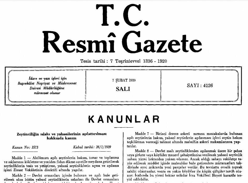 Zeytin Yasasında düzenleme ne getiriyor?