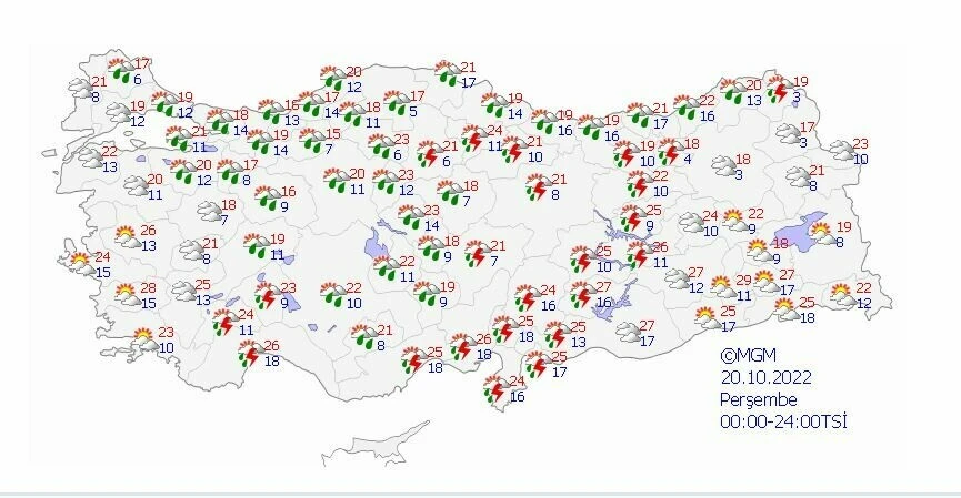 Son dakika! Sıcaklıklar bir anda düşecek: Meteoroloji uyardı, yurt genelinde kuvvetli fırtına ve sağanak alarmı