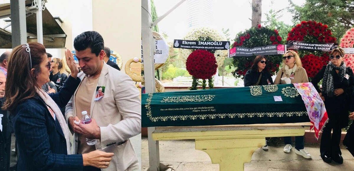 Billur Kalkavan'ın cenazesinde hayat arkadaşı Buğra Bahadırlı'nın gözyaşları sel oldu aktı