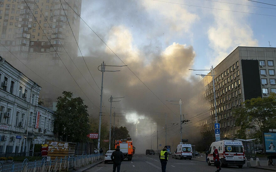 Son dakika: Kiev'de patlama sesleri duyuldu