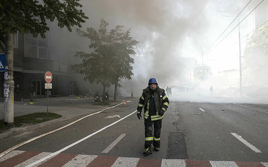 Son dakika: Kiev'de patlama sesleri duyuldu