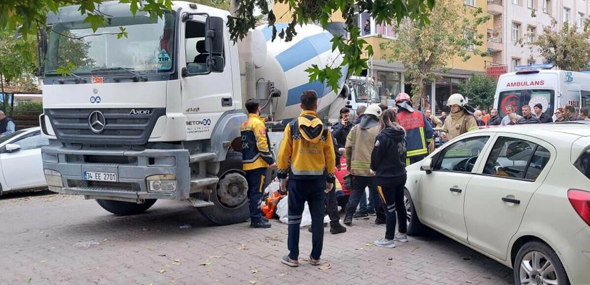 Yaşlı kadının feci ölümü: Kedilere yem vermek için çıktı, beton mikserin altında kaldı