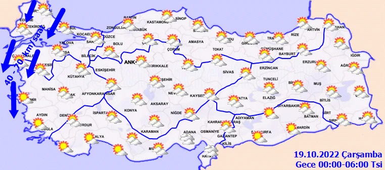 Son dakika! Meteoroloji bölge bölge uyardı: Sağanak ve kuvvetli rüzgara dikkat