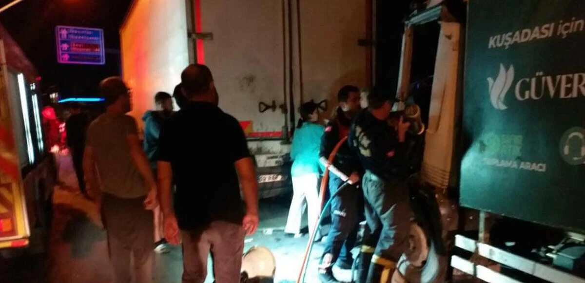 Freni boşalan kamyon dehşet saçtı: 1'i ağır 2 yaralı