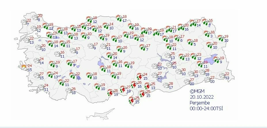 Şemsiyesiz dışarı çıkmayın: Meteoroloji Genel Müdürlüğü İstanbul dahil birçok il için çok şiddetli sağanak uyarısında bulundu!