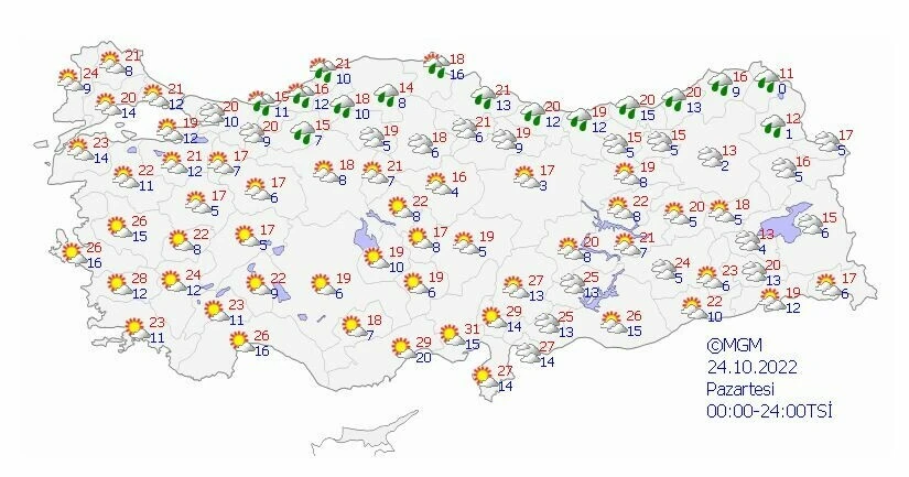 Şemsiyesiz dışarı çıkmayın: Meteoroloji Genel Müdürlüğü İstanbul dahil birçok il için çok şiddetli sağanak uyarısında bulundu!