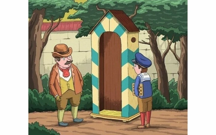 Bu optik illüzyon IQ’nuzu ölçüyor: Arka bahçeye izinsiz giren gizli yüzü bulmak için 3 saniyeniz var!