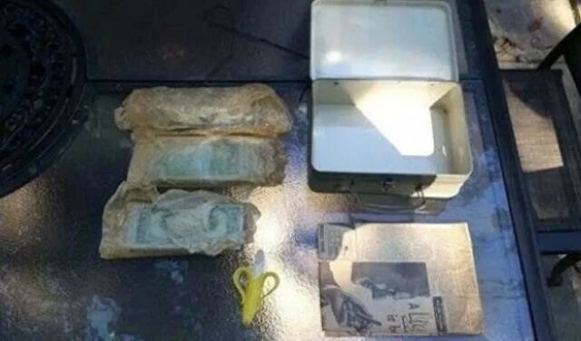 Tadilat sırasında evinde bulduğu kutudan çıkanlar hayrete düşürdü! O anları milyonlar izledi