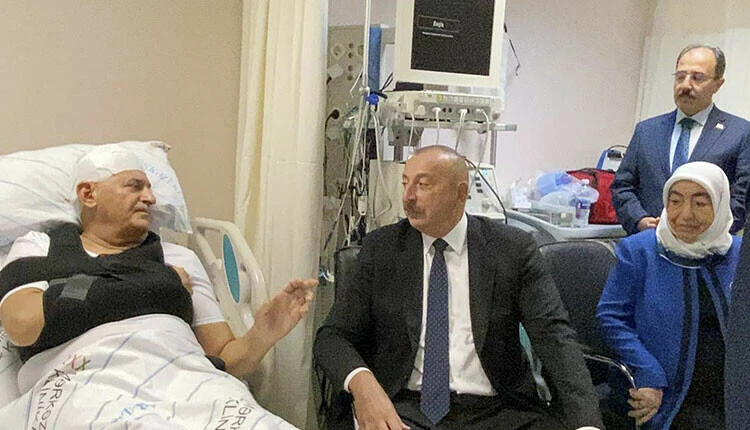 Azerbaycan’da trafik kazası geçiren Binali Yıldırım Türkiye’ye getiriliyor