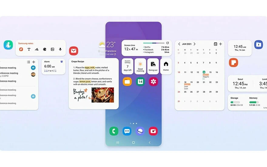 Samsung, Android 13 tabanlı One UI 5 güncellemesini yayınladı: İşte ilk alan model