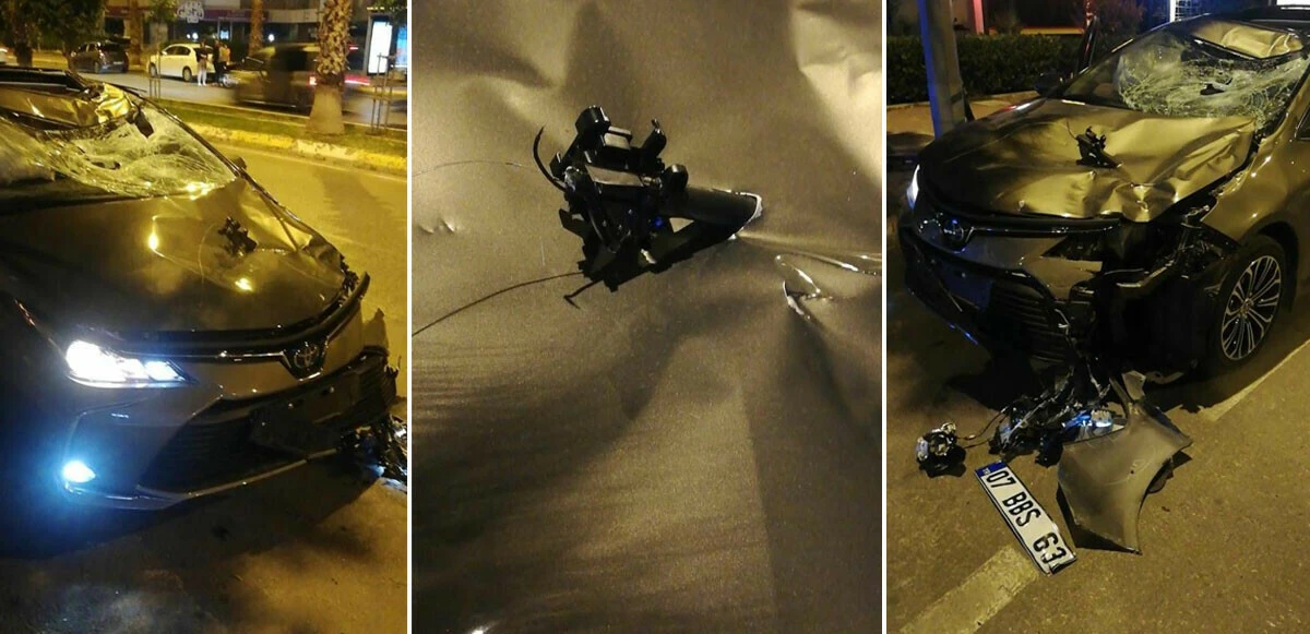 Scooter kazası iki genci hayattan kopardı