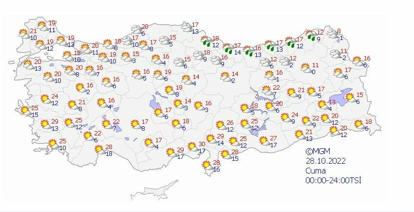 Meteoroloji 5 günlük hava tahmin raporunu yayınladı: Sıcaklıklar 20 derecenin üzerine çıkıyor