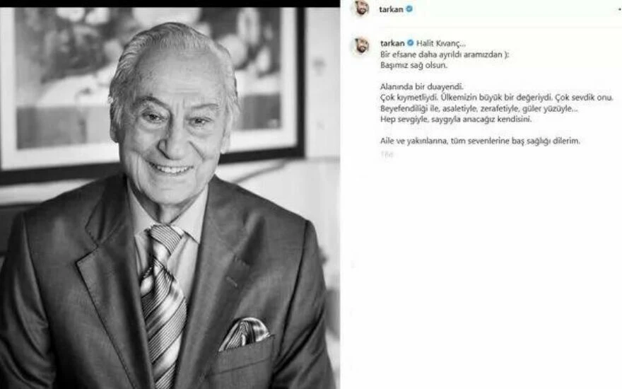 Tarkan’dan duygulandıran Halit Kıvanç paylaşımı: Asaletiyle, zerafetiyle çok kıymetliydi…