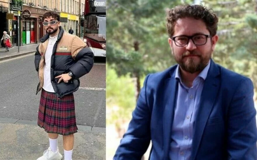 Etek giyen Sefo’ya gelen tepkilere ünlü yazar da katılınca Sefo çıldırdı: Seni kudurtmaya devam edeceğim