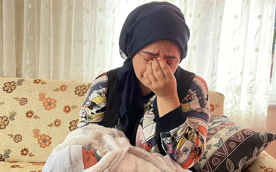 Maden şehidi Selçuk Ayvaz baba oldu: İsmi oğluyla yaşayacak