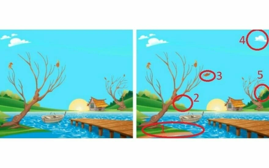 Kolay sanılan fakat çözülemeyen görsel zeka testi: 2 resim arasındaki farkı 17 saniyede bulan akıllı olduğunu kanıtlıyor!