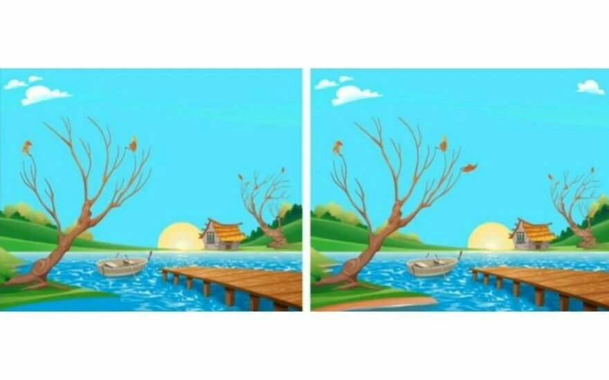 Kolay sanılan fakat çözülemeyen görsel zeka testi: 2 resim arasındaki farkı 17 saniyede bulan akıllı olduğunu kanıtlıyor!