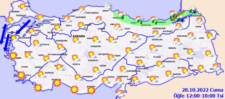 Son dakika! Meteoroloji'den kar yağışı uyarısı: İki gün sürecek (28 Ekim il il hava durumu)