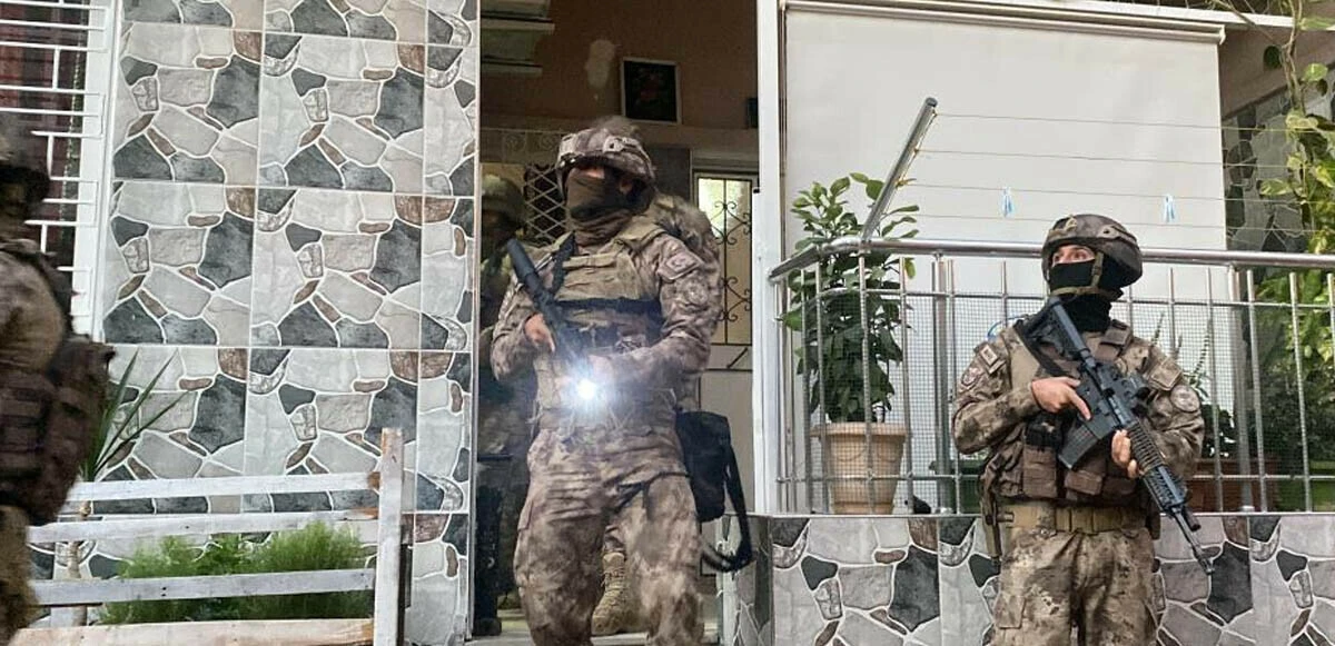 Mersin'de PKK ve DEAŞ'a şafak operasyonu: 15 gözaltı kararı