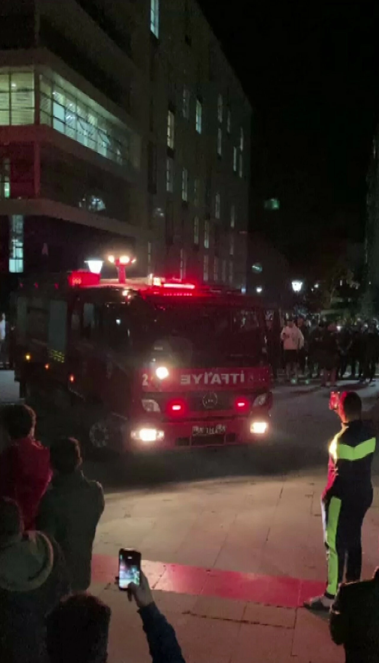 Sivas'ta KYK yurdunda yangın paniği