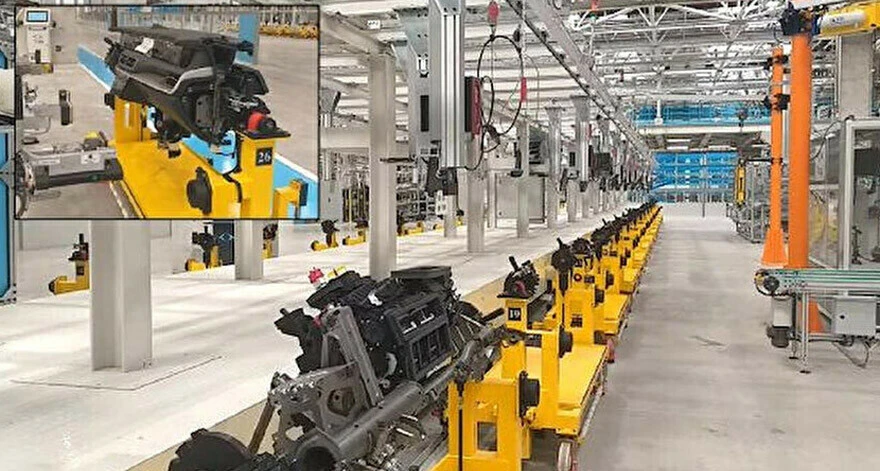 TOGG Gemlik Tesisi’nin içerisinden ilk görüntüler: Üretime hazır