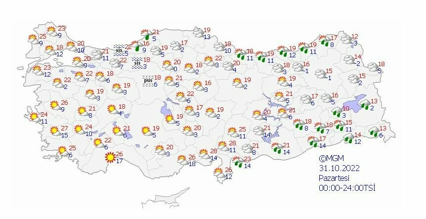Göz gözü görmeyecek, gökten çamur yağacak:  Meteoroloji 9 il için 'toz taşınımı' uyarısında bulundu