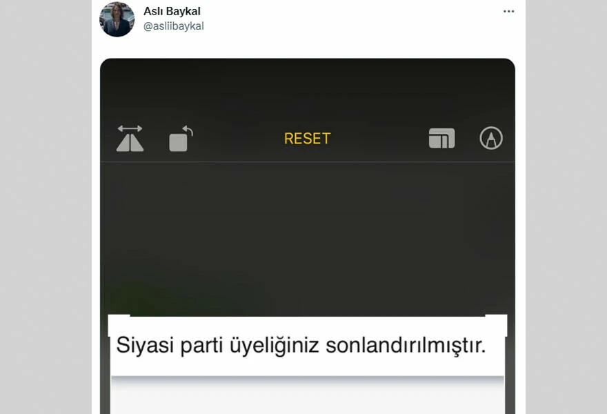 Deniz Baykal'ın kızı Aslı Baykal CHP'den istifa etti