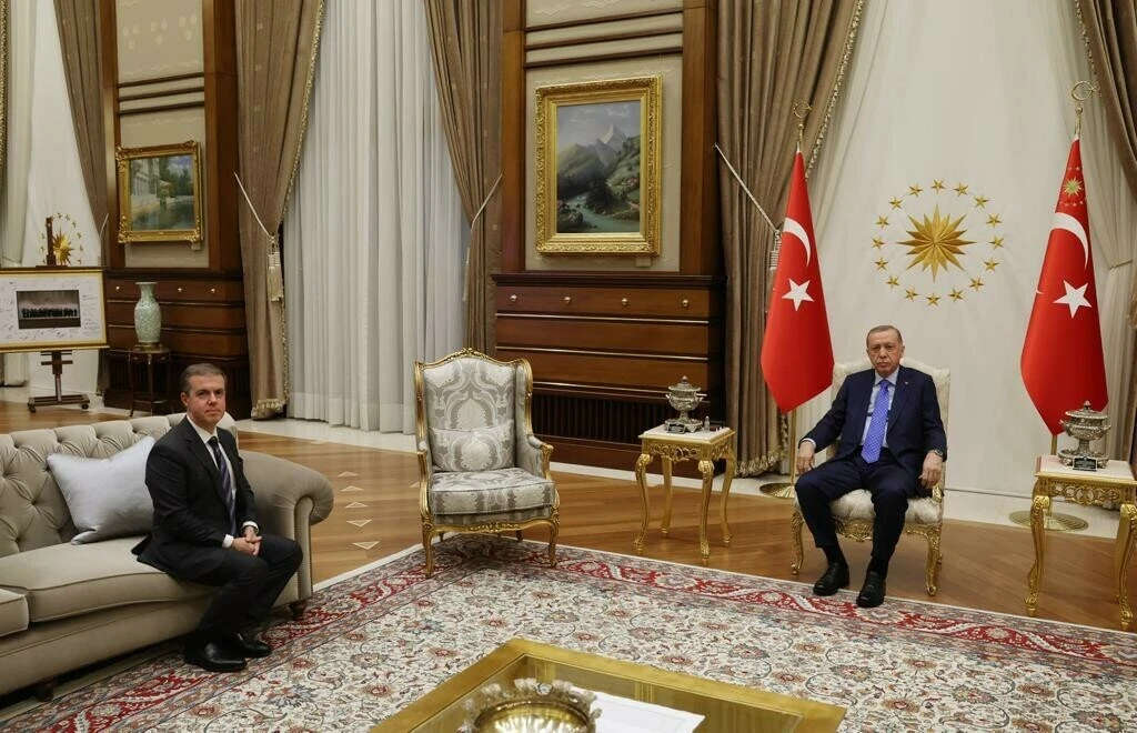 Külliye’de sıcak görüşme: Cumhurbaşkanı Erdoğan, Ahmet Mücahid Ören'i kabul etti