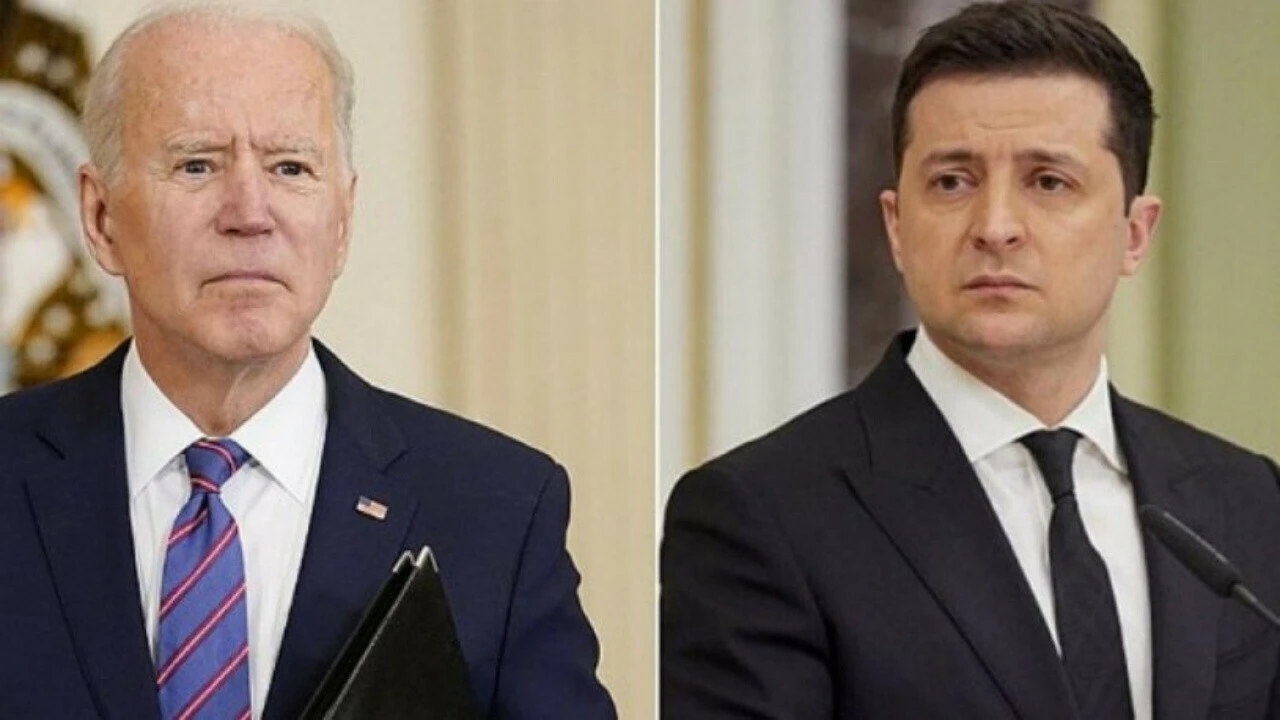 Zelenskiy'nin sözleri Biden'ı öfkeden deliye döndürdü! Video mesaj ile gönül aldı