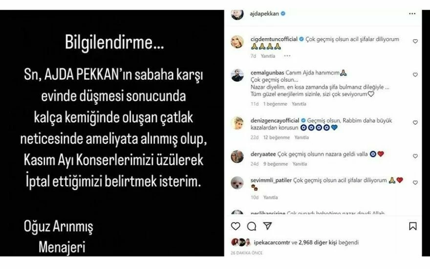 Ajda Pekkan’dan üzen haber geldi: Apar topar hastaneye kaldırıldı!