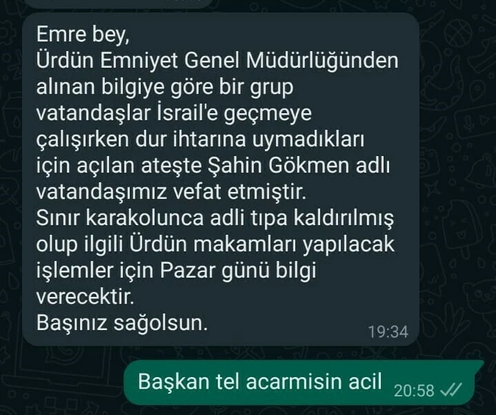 Ürdün'de öldürülen Türk vatandaşın acılı ailesi konuştu: Cenazenin acilen Türkiye'ye getirilmesini istiyoruz