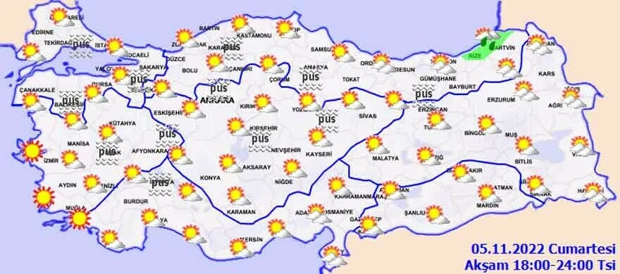 Son dakika! Meteoroloji kar yağışı uyarısı: Sıcaklıklar düşecek (5 Kasım 2022)
