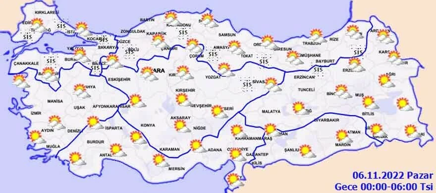 Son dakika! Meteoroloji kar yağışı uyarısı: Sıcaklıklar düşecek (5 Kasım 2022)