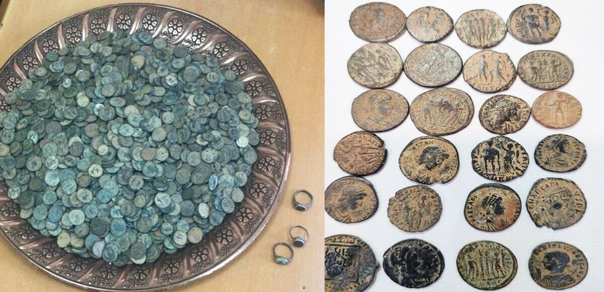 Mumlukların içerisinden binlerce tarihi eser çıktı, polis bile şoke oldu