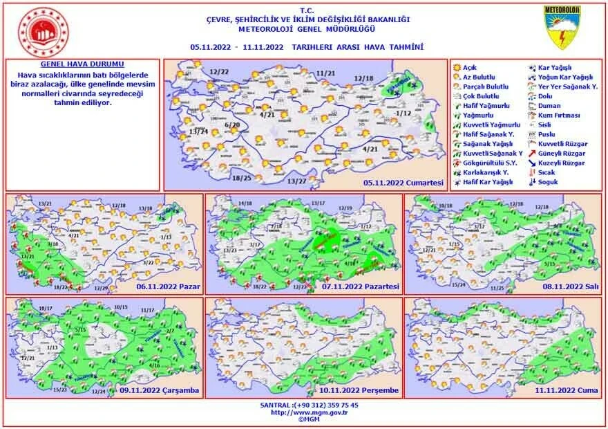 Meteoroloji tarih vererek uyardı: Şemsiyeleri hazırlayın, yağmur kapıda!