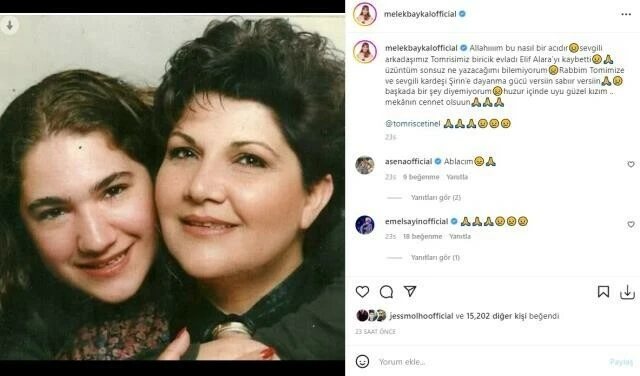 Hayat arkadaşının ardından kızını kaybetti! Ünlü oyuncu Tomris Çetinel'in kızından acı haber