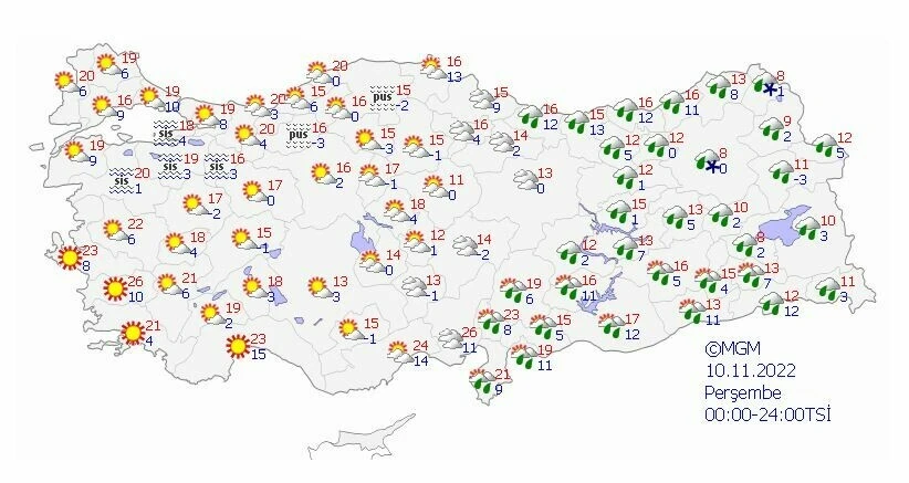 Son dakika: Meteoroloji’den sağanak ve kar uyarısı! Karabulutlar gökyüzünü kaplıyor, sıcaklıklar 6 derece birden düşecek