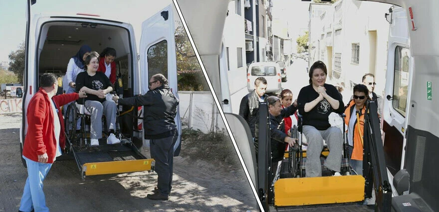 Fıtık ameliyatı sonucu yatalak kaldı! Altı yıl sonra denizi gördü, gözyaşlarını tutamadı