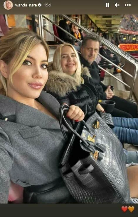 Mauro Icardi ve Wanda Nara barıştı mı? Maçı birlikte izlediler!