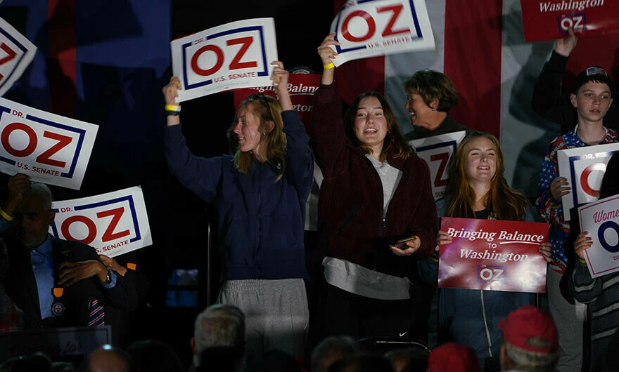 ABD'de ara seçimlere saatler kaldı... Mehmet Öz son mitinginde konuştu, rakibi John Fetterman’a yüklendi